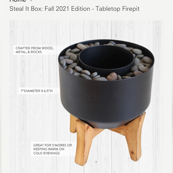 Tabletop Fire Pit🔥🔥 - Picture 3 of 13